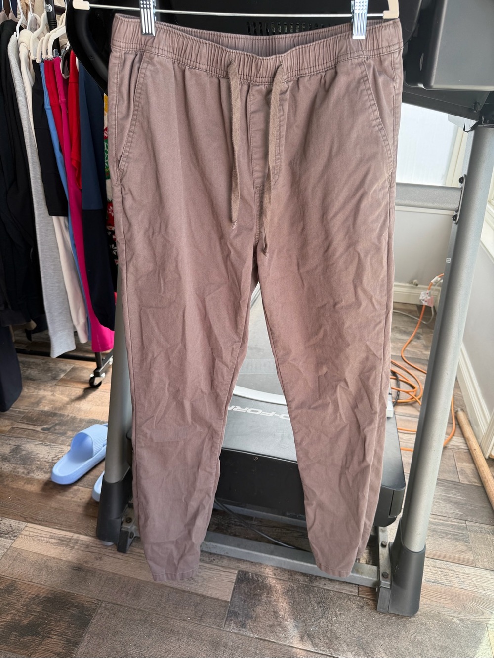 Katin Mauve-Taupe Drawstring Joggers